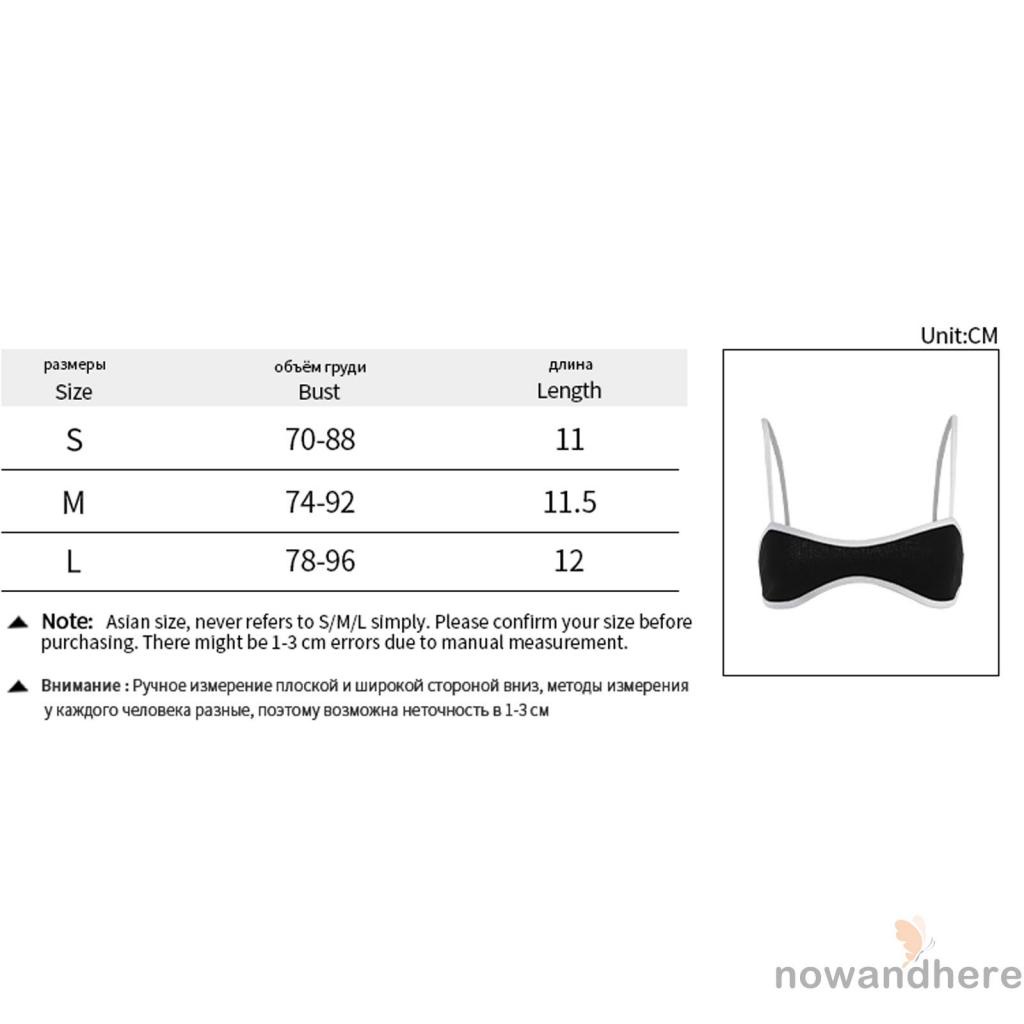 Áo Hai Dây Mỏng Màu Sắc Tương Phản Thời Trang Mùa Hè Cho Nữ