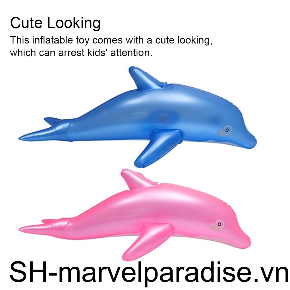 Phao Bơi Bơm Hơi Hình Cá Heo Nhiều Màu Sắc Kích Thước Nhỏ Gọn Lâu Trôi Dùng Làm Quà Tặng Cho Bé