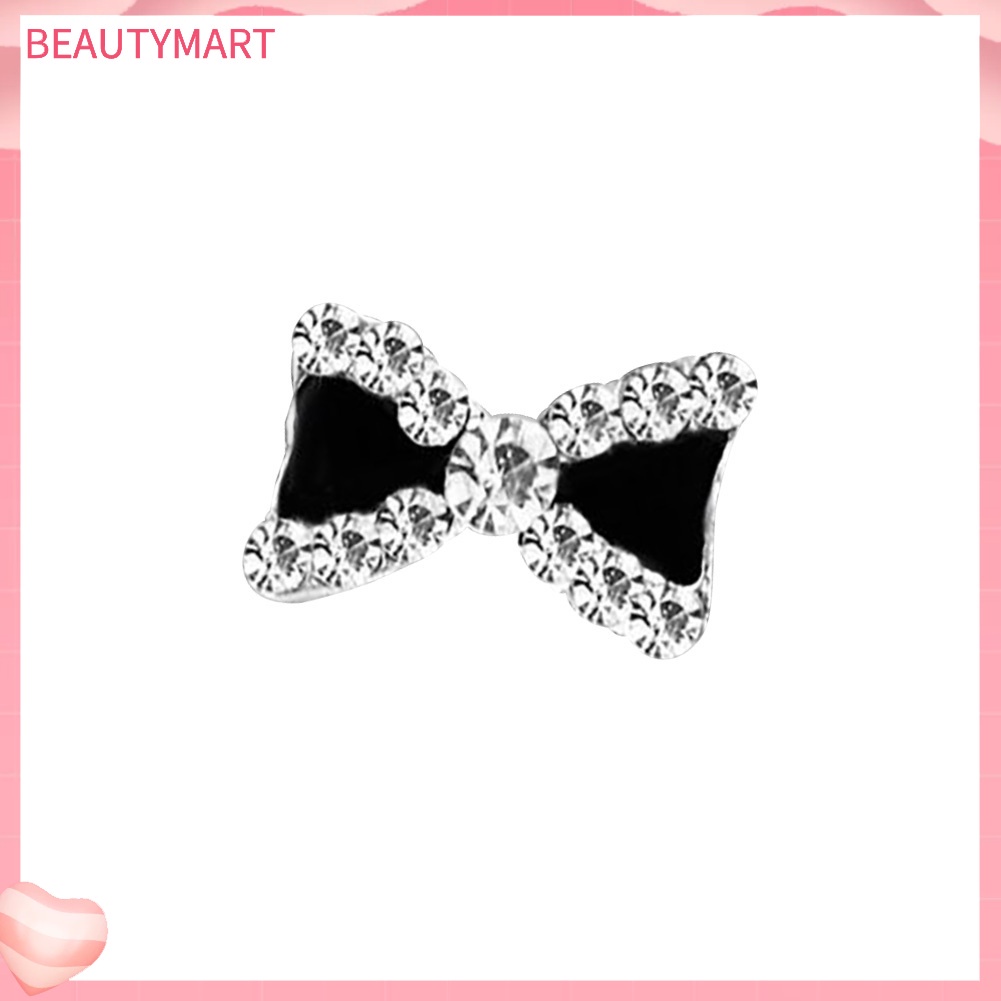 Set 10 Phụ Kiện Nơ Đính Đá 3D Trang Trí Móng Nghệ Thuật