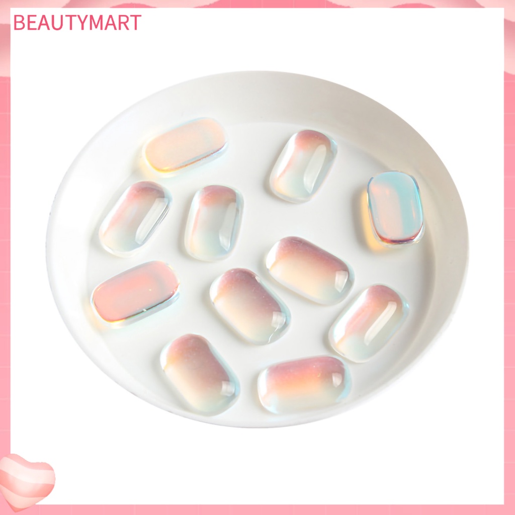 [beautymart] Set 30 Phụ Kiện Trang Trí Móng Nghệ Thuật Hiệu Ứng Ánh Nhũ Sáng Bóng Nhiều Màu Sắc