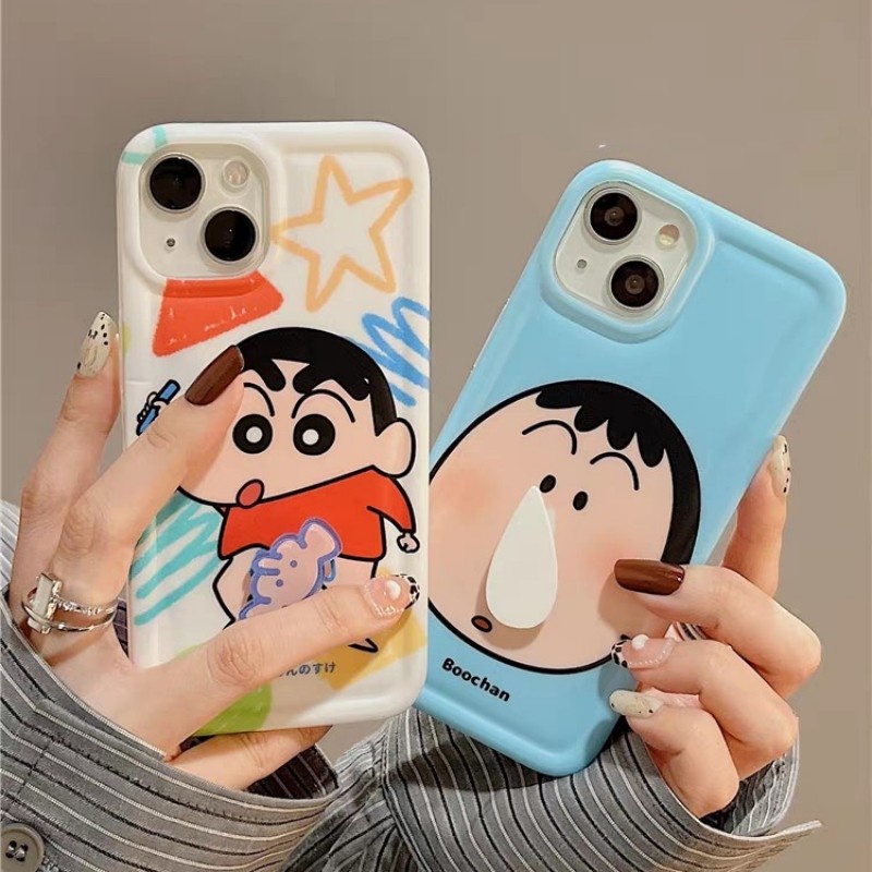 Ốp Điện Thoại Mềm Hình Cậu Bé Bút Chì 3D Cho Samsung Galaxy A14 / 04 / 13 / 24 / 34 / 54 / 53 / 23 / 02S / 03S / 20 FE / 21 /