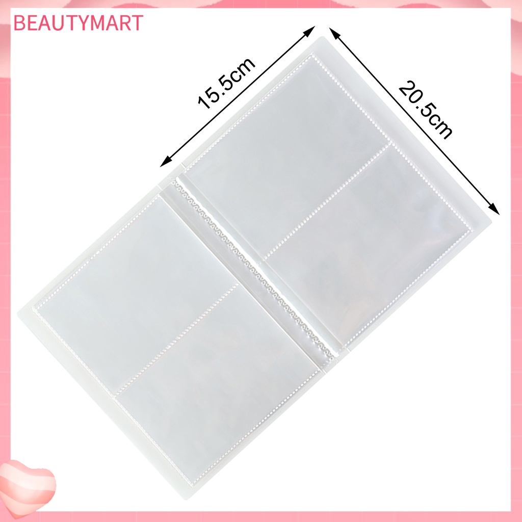 Sổ Đựng Miếng Dán Móng Tay Trong Suốt Chống Mài Mòn Tiện Dụng Cho Salon