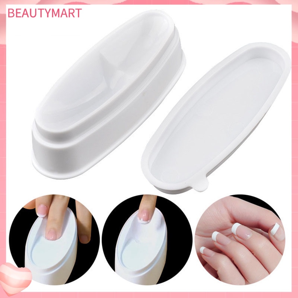 [beautymart] Hộp Bột Cắt Móng Tay Có Nắp Chống Trượt DIY