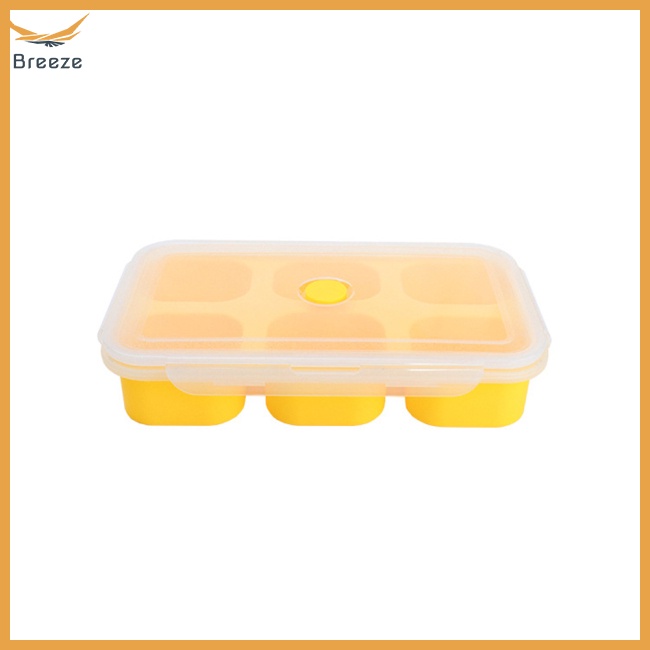 Khuôn Silicone 6 Ngăn 750ml Làm Đông Đá Tiện Dụng