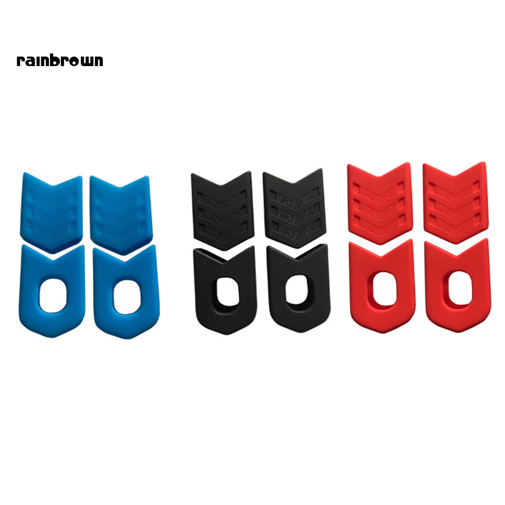 Bộ 4 Vỏ Silicon BảO Vệ Tay Quay Xe Đạp Leo Núi
