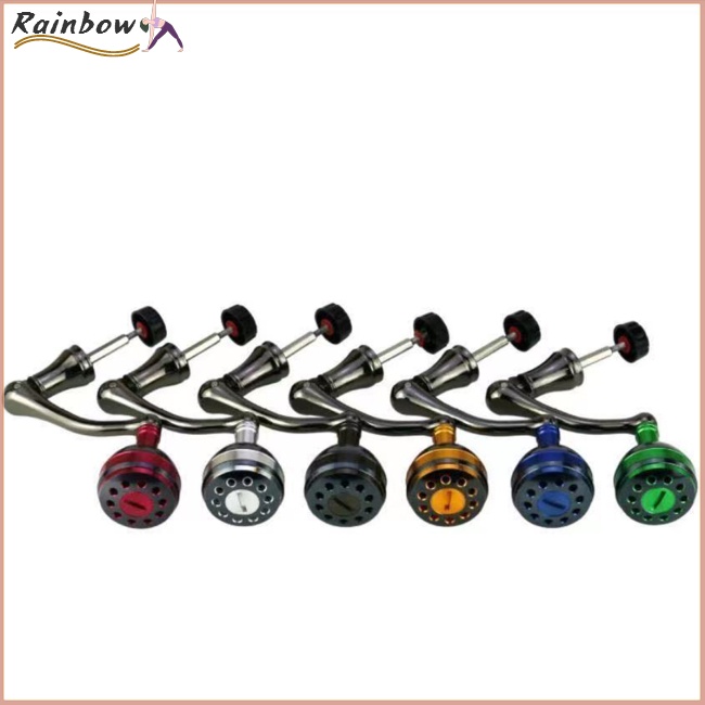 Tay Quay Máy Câu Cá Bằng Kim Loại Gọn Nhẹ Nhiều Màu Sắc