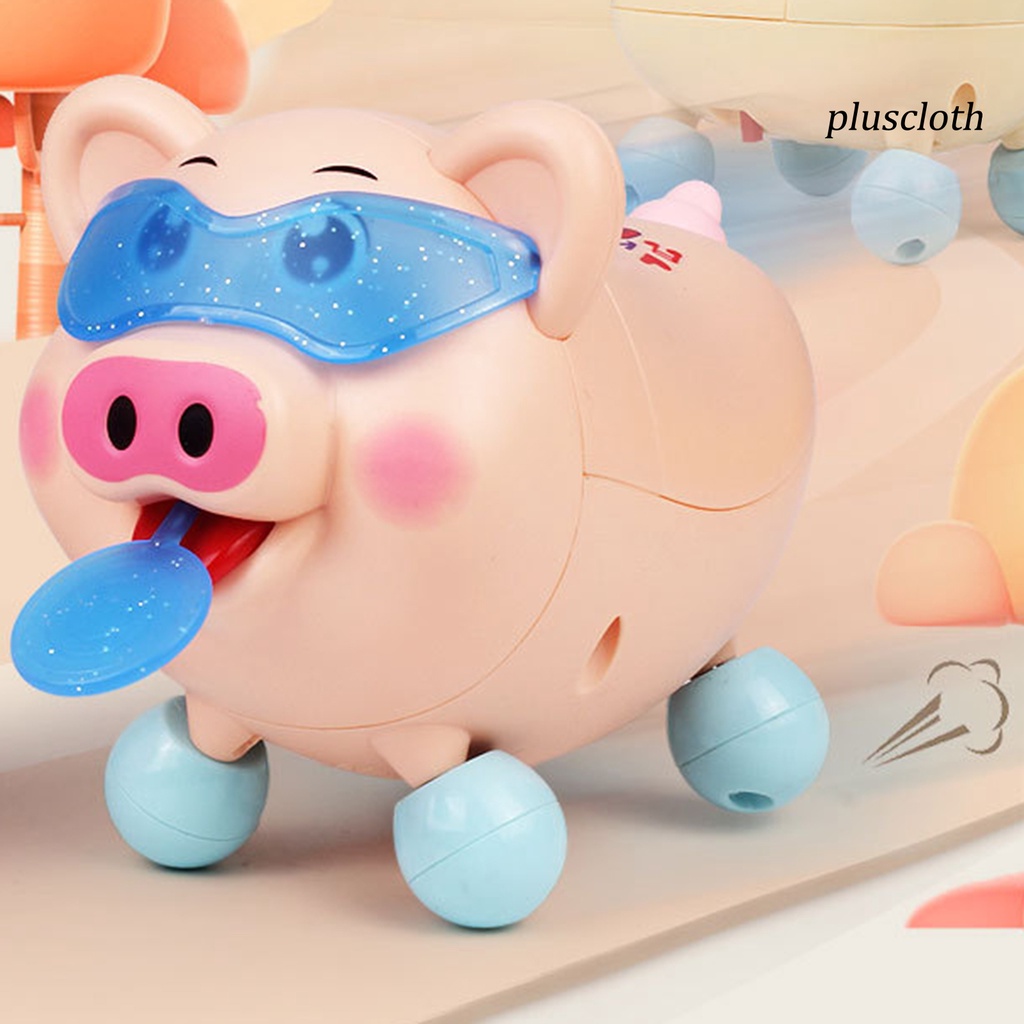 Đồ Chơi Chú Heo Bò Bằng Nhựa Chống Mòn Vui Nhộn Cho Bé