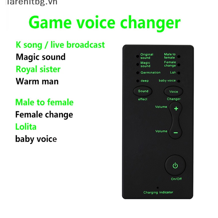 Thiết Bị Thay Đổi Giọng Nói Với 7 Âm Thanh Khác Nhau Cho Máy Tính / Laptop / Máy Tính Bảng