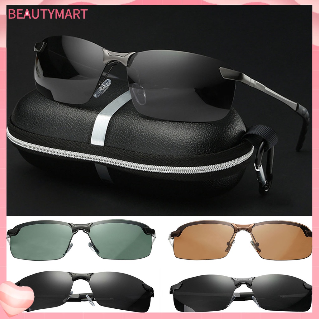 Kính Chống Tia UV400 Phân Cực Siêu Nhẹ Chống Tia UV Ban Đêm Có Thể Điều Chỉnh Dành Cho Nam