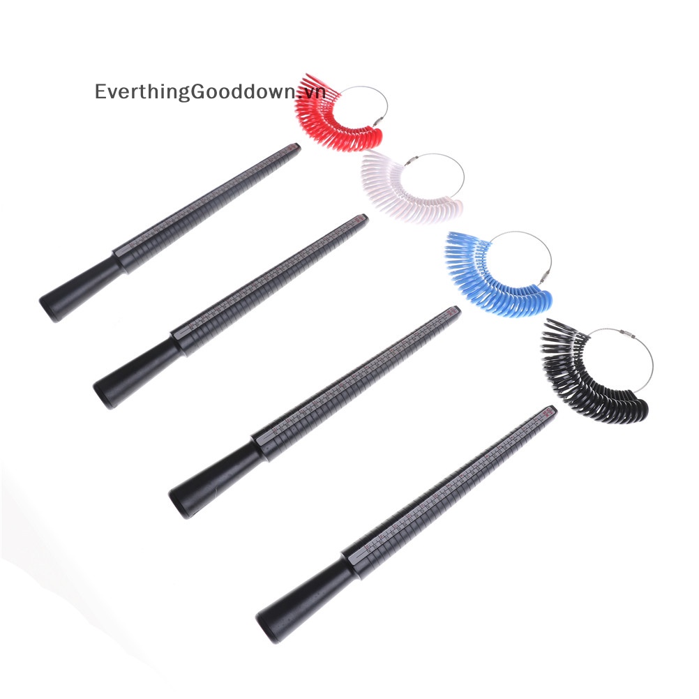 1 Bộ Dụng Cụ Đo Kích Cỡ Nhẫn Đeo Ngón Tay