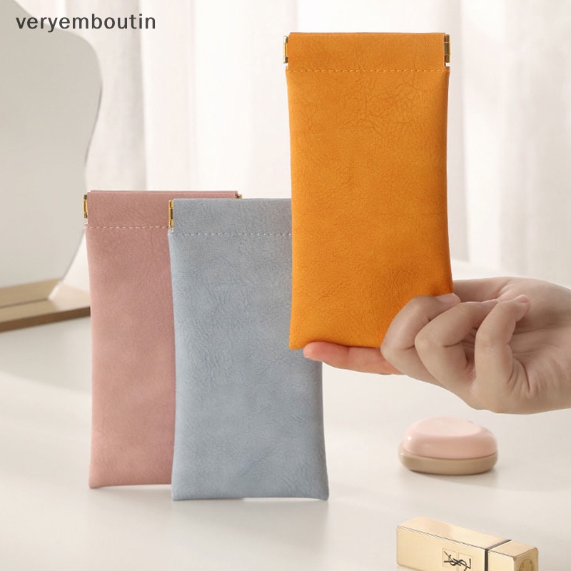 Túi Da Đựng Mắt Kính Tự Động Đóng Kín Tiện Dụng Cho Văn Phòng