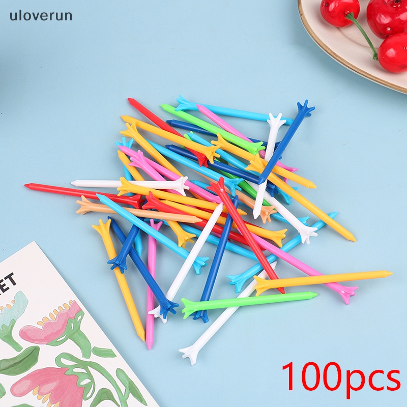 Set 100 Phụ Kiện Chơi Golf 5 Góc 83mm Chuyên Dụng