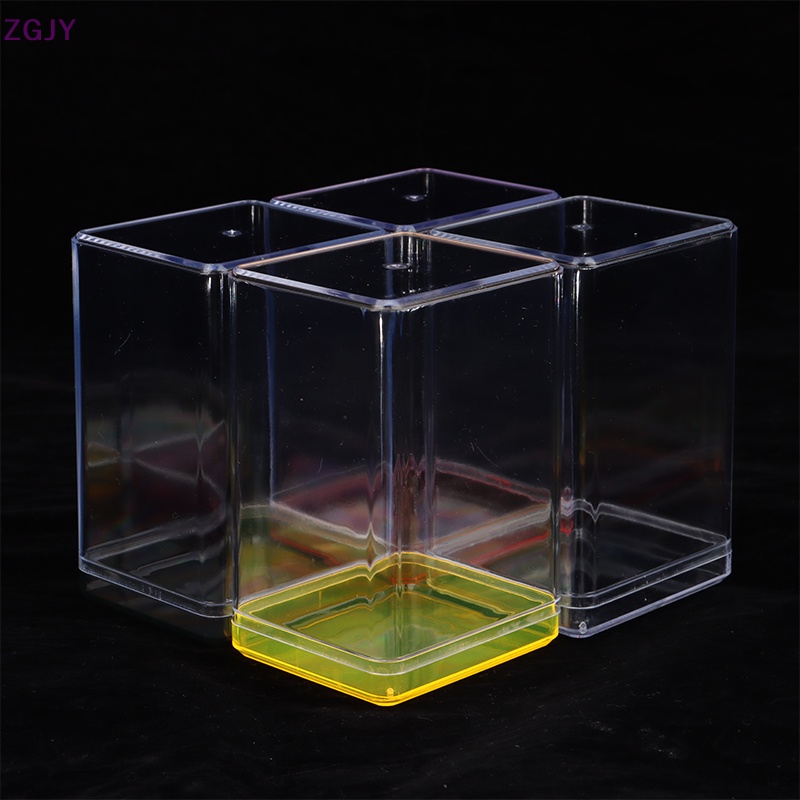 Hộp Vuông Trong Suốt Trưng Bày Mô Hình DIY Cho Bé Mới