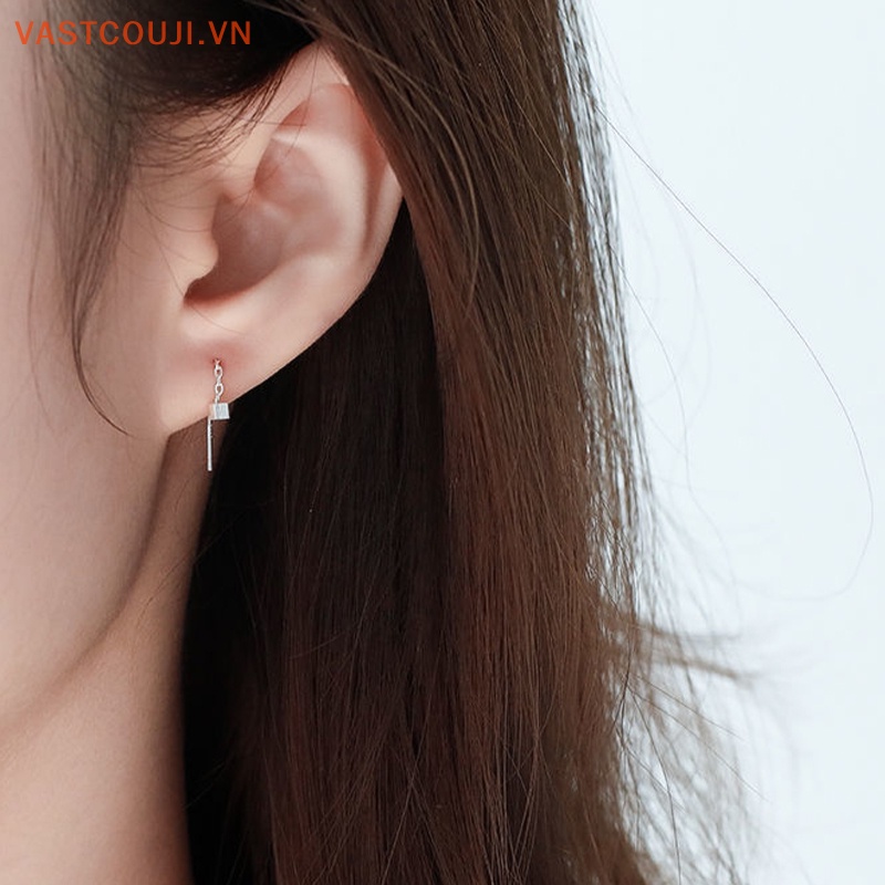 1 Đôi Bông Tai Treo Dài Thời Trang Cho Nữ