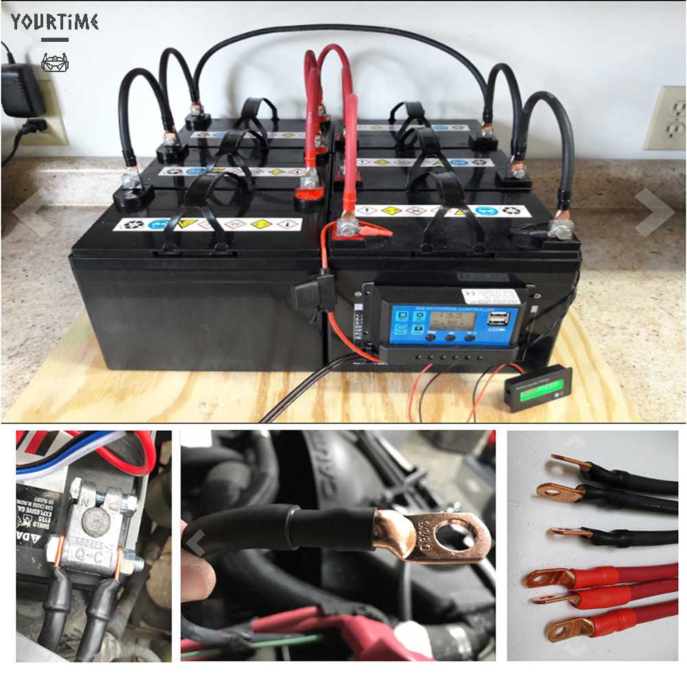 Bộ Ống Co Nhiệt + Kẹp Pin 8Awg