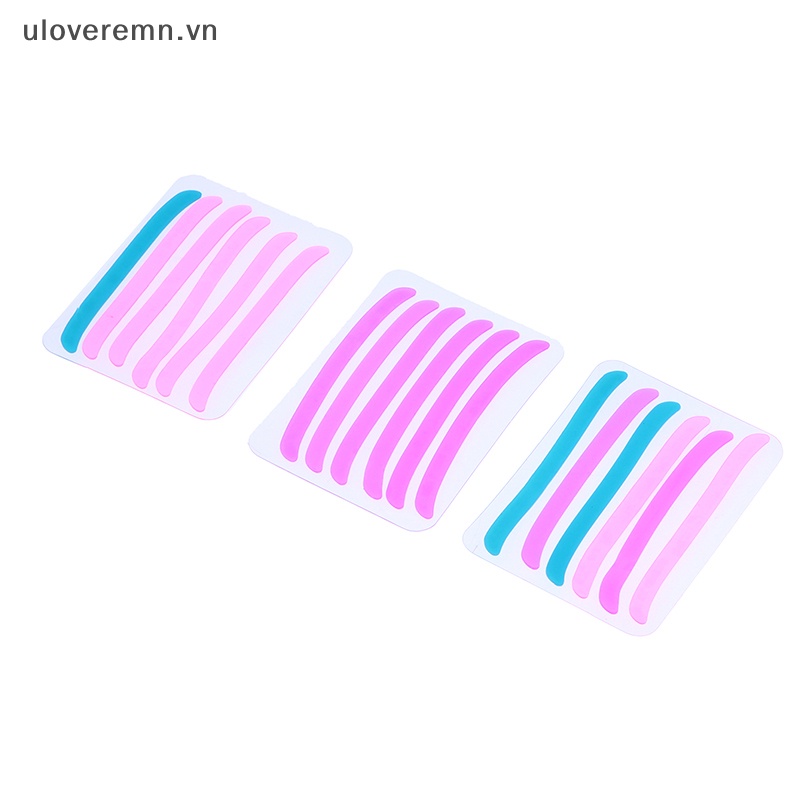 Bộ 3 Cặp Đệm Uốn Cong Lông Mi Giả