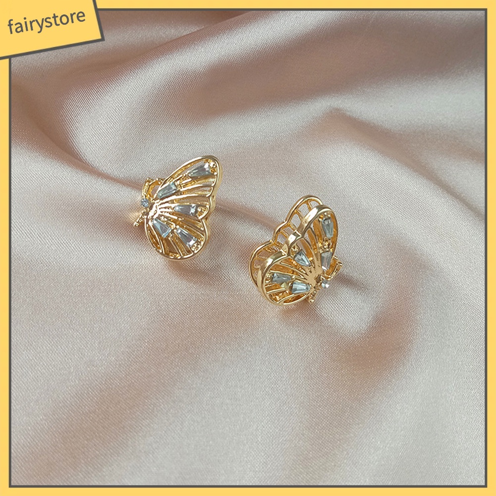 Bông Tai Hình Bướm Đơn Giản Thời Trang Dành Cho Nữ