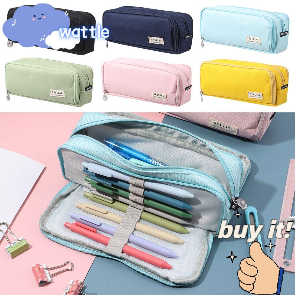 Hộp Đựng Bút Họa Tiết Xinh Xắn Chất Lượng Ốp|Túi Đựng Bút Hai Mặt Sức Chứa Lớn Nhiều Màu Sắc