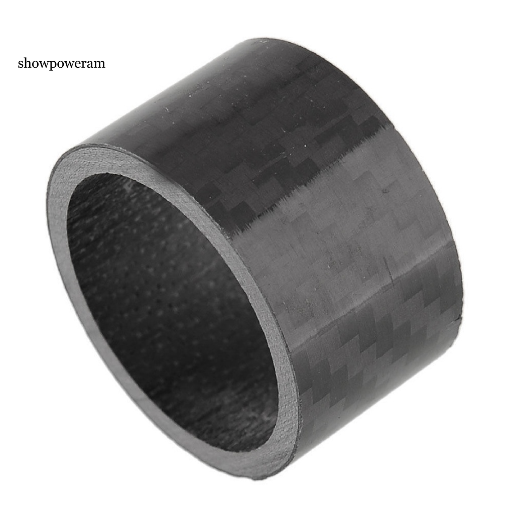 Vòng Đệm Phuộc Trước Bằng Sợi Carbon Đường Kính 28.6mm 5 / 10 / 15 / 20mm Cho Xe Đạp