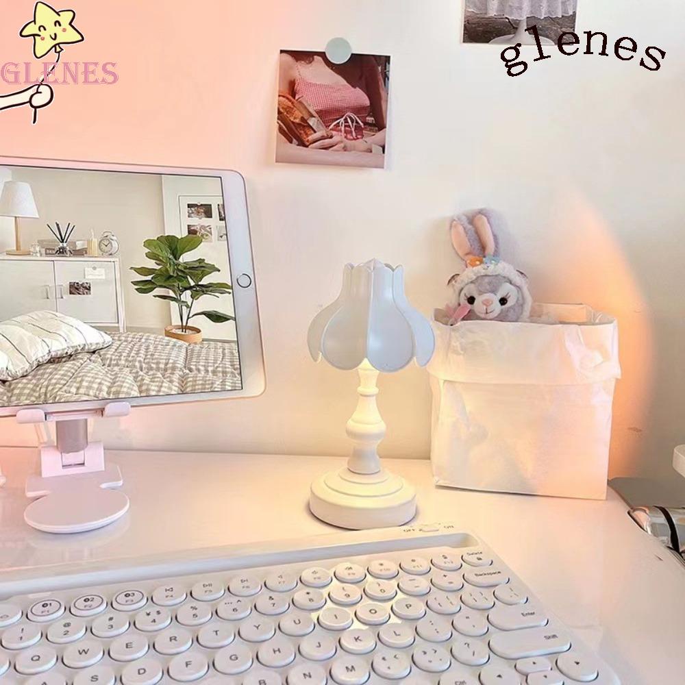 Đèn LED Ngủ Để Bàn Hình Lá Sen Bảo Vệ Mắt