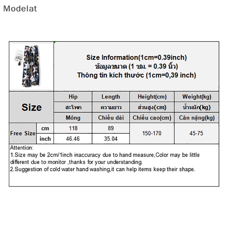 Mfc Quần ống rộng Chất Liệu Cotton Lụa Thời Trang Mùa Hè Cho Nữ