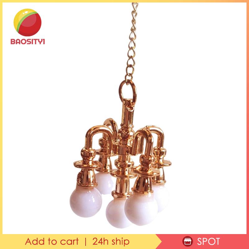 [Baosity1] Đèn Trần Mini Tỉ Lệ 1: 6 1: 12 Trang Trí Nhà Búp Bê