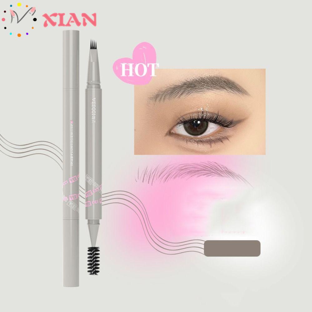 Bút Kẻ Lông Mày 3D 4 Chấu Không Phai Màu Chất Lượng Cao