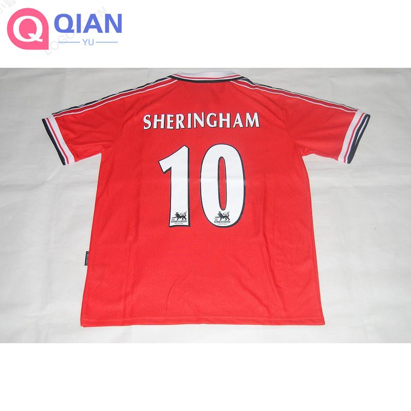 Bộ Quần Áo Bóng Đá Đội Tuyển 92-94 MU Phong Cách Retro