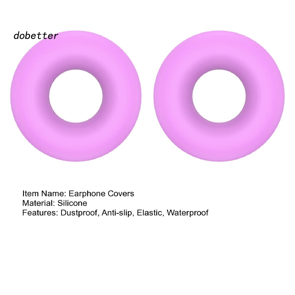 Bộ 2 Đệm Tai Nghe Bằng Silicon Mềm Chống Bụi Chống Nước Chống Mòn Thoải Mái Cho Sony WH-CH520