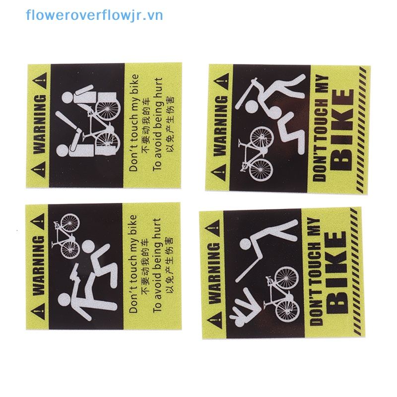 2 Sticker 3D Dán Khung Xe Đạp MTB Chống Trầy Bảo Vệ Tiện Dụng