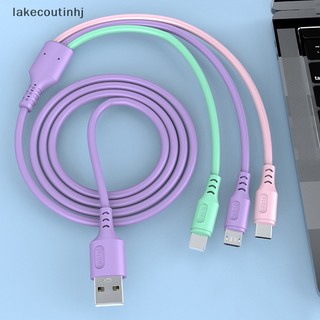Dây Cáp Sạc Nhanh 3 Trong 1 Cho Apple / Android / TYPE-C