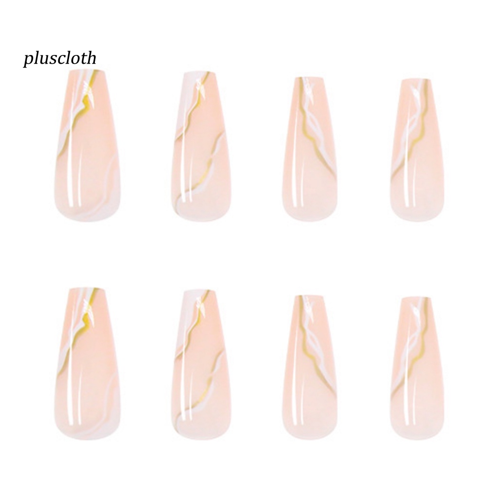 1 Bộ Móng Tay Giả Chống Lem Trang Trí Cho Nữ