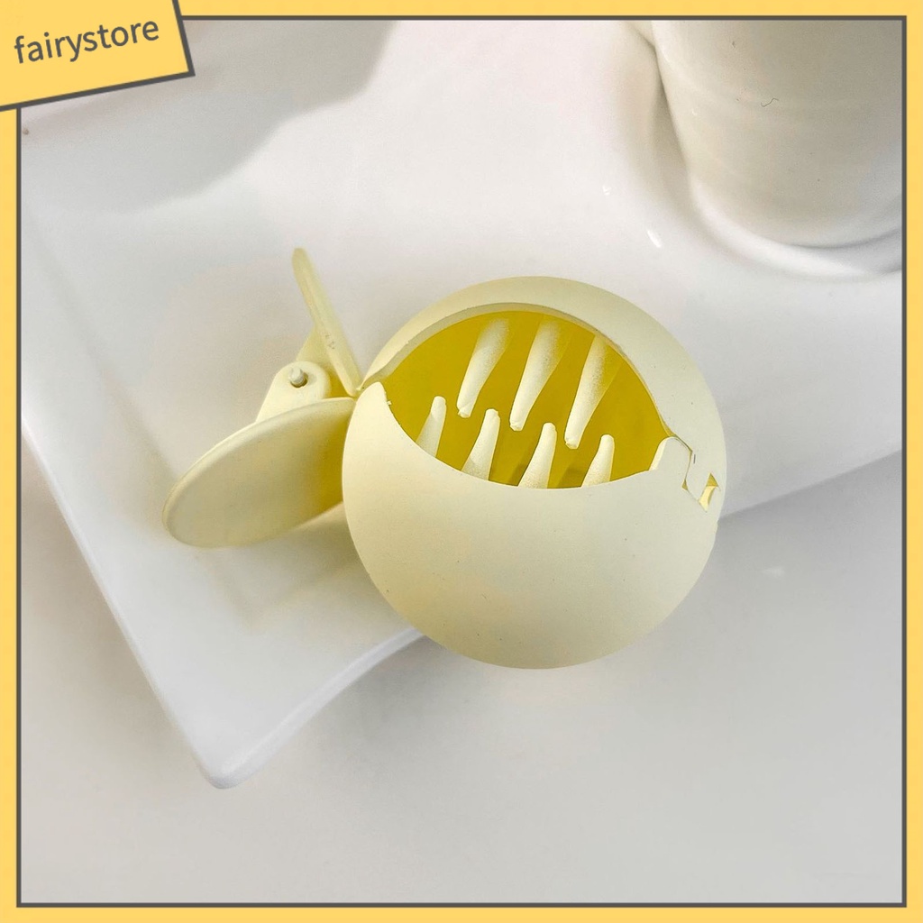 Kẹp Tóc Đuôi Ngựa Dạng Nhám Màu Trơn Chống Trượt