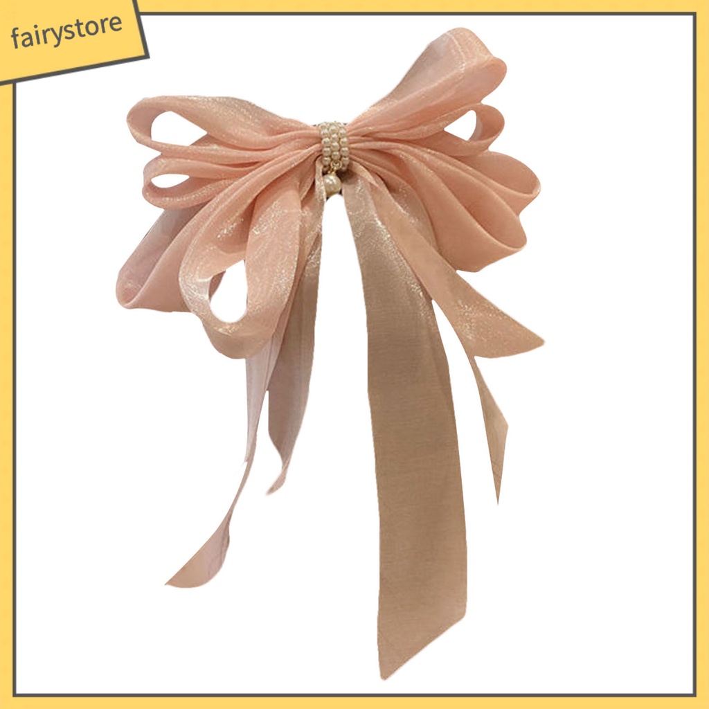 Kẹp Tóc Mềm Nhiều Lớp Chống Trượt Kiểu Dáng Ngọt Ngào Cho Nữ