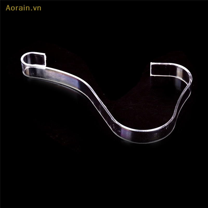 {Aorain} Set 4 Giá Đỡ Giày Sandal Bằng Nhựa Acrylic Trong Suốt Trưng Bày Cho Nữ