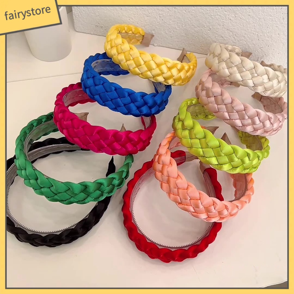 Băng Đô Cài Tóc [FRO] Bằng Nhựa Thiết Kế Bện Răng Trang Trí Cho Nữ Cuộc Sống Hàng Ngày