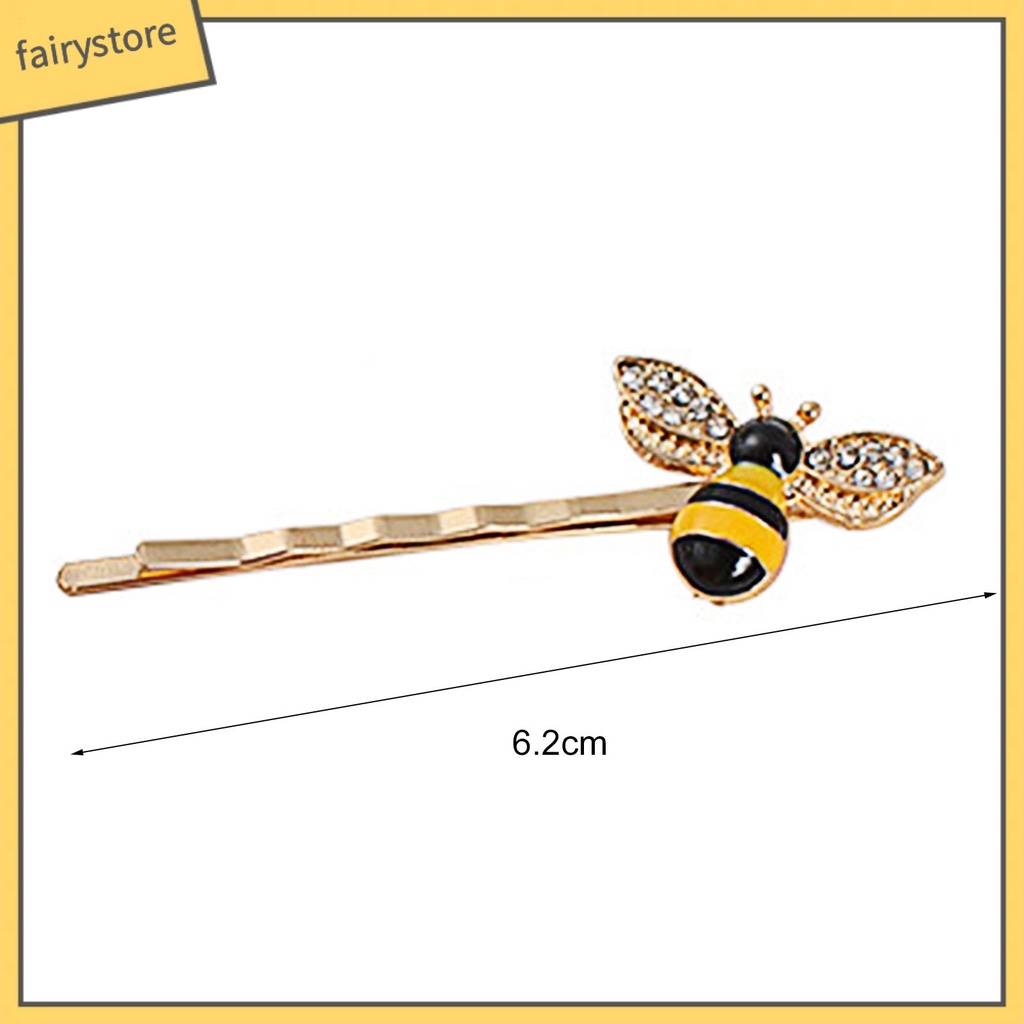 Kẹp Tóc Hình Chú Ong Và Hoa Xinh Xắn Cho Nữ