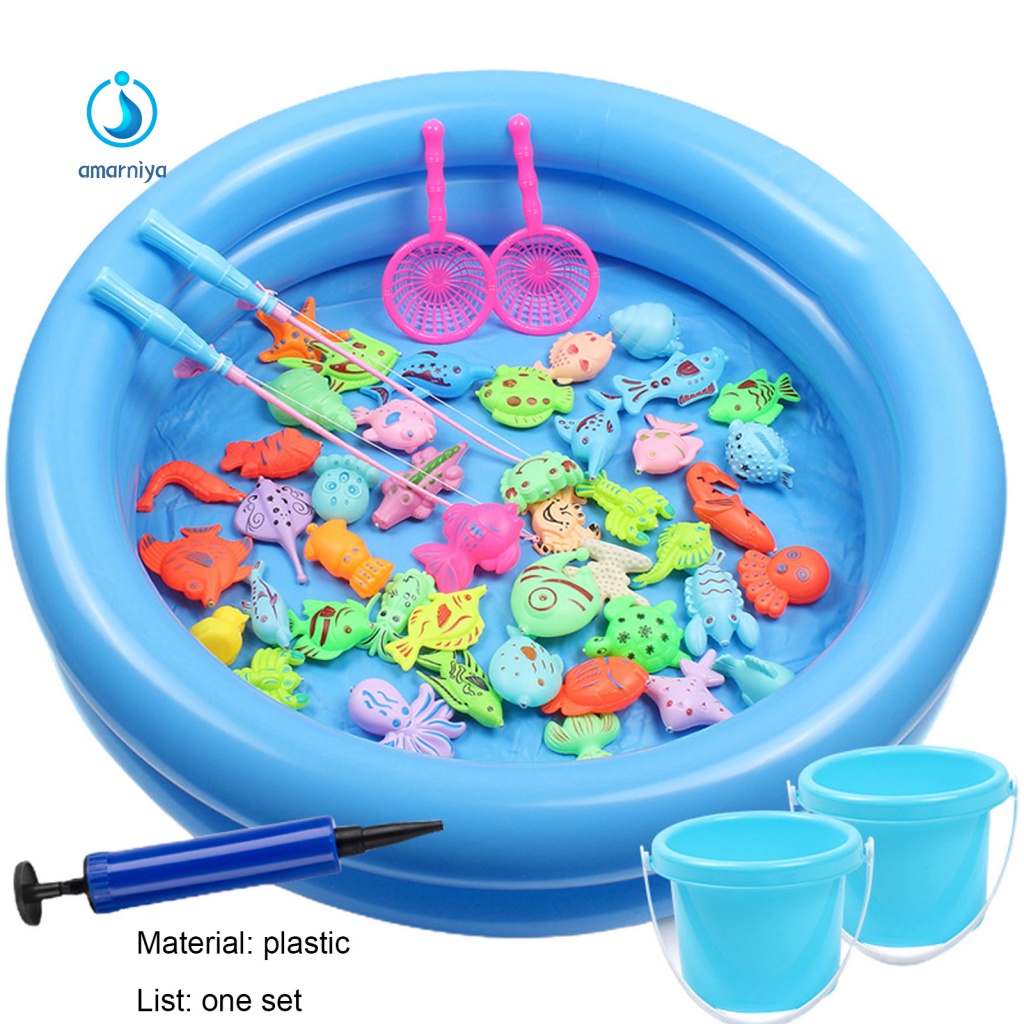 Đồ chơi trẻ em Câu Cá Nam Châm Nhiều Màu Có Thể Tái Sử Dụng Cho Bé