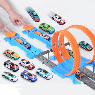 Gamma Baby- Race track Amazing double hotwheels super speed 40 details