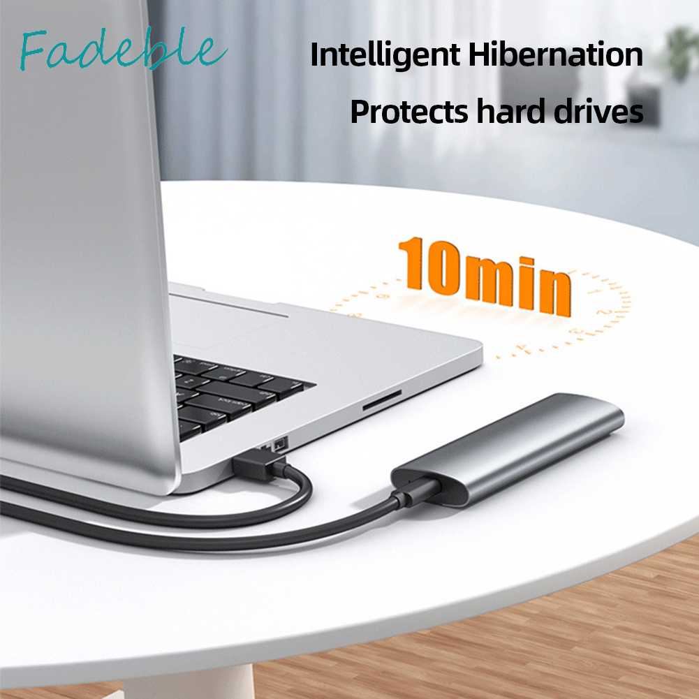 Hộp Đựng Ổ Cứng SSD 2230 / 2242 / 2260 / 2280 SSD M.2 NGFF Sang USB 3.1