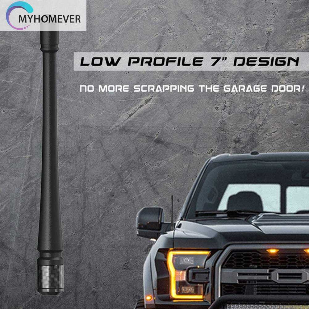 Ăng Ten Tín Hiệu Radio 7 inch Màu Đen Chuyên Dụng Cho Xe Harley Tundra Ram Wrangler