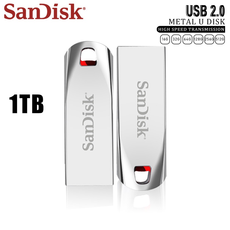 Usb 2.0 Hiệu SanDisk Tốc Độ Cao 1TB 512GB