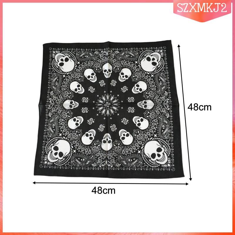 Khăn Choàng Cổ / Băng Đô Bandana Hình Đầu Lâu szxmkj2 Thời Trang Dành Cho Nam Và Nữ