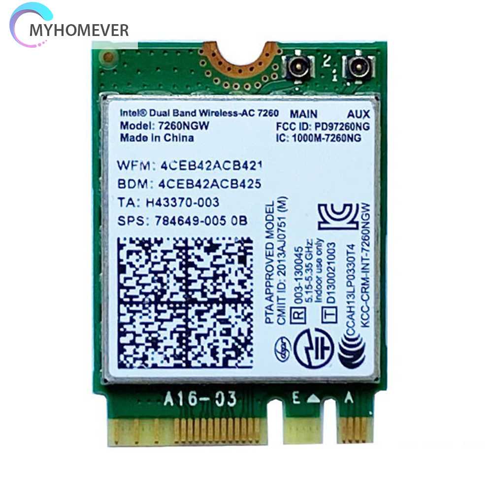 Thẻ Mạng Không Dây Bluetooth 1200M NGFF M.2 2.4G 5G