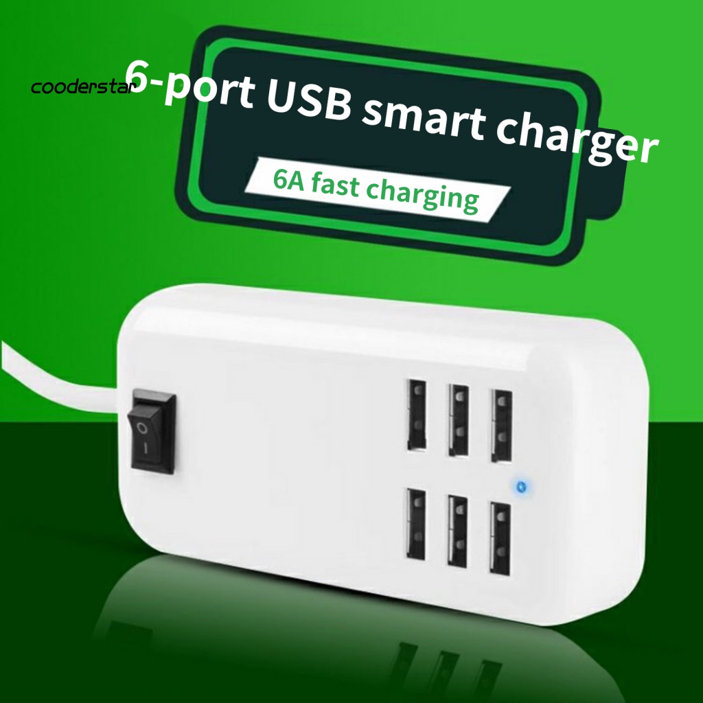 Tẩu Sạc Nhanh USB 5V 6A Cho Điện Thoại