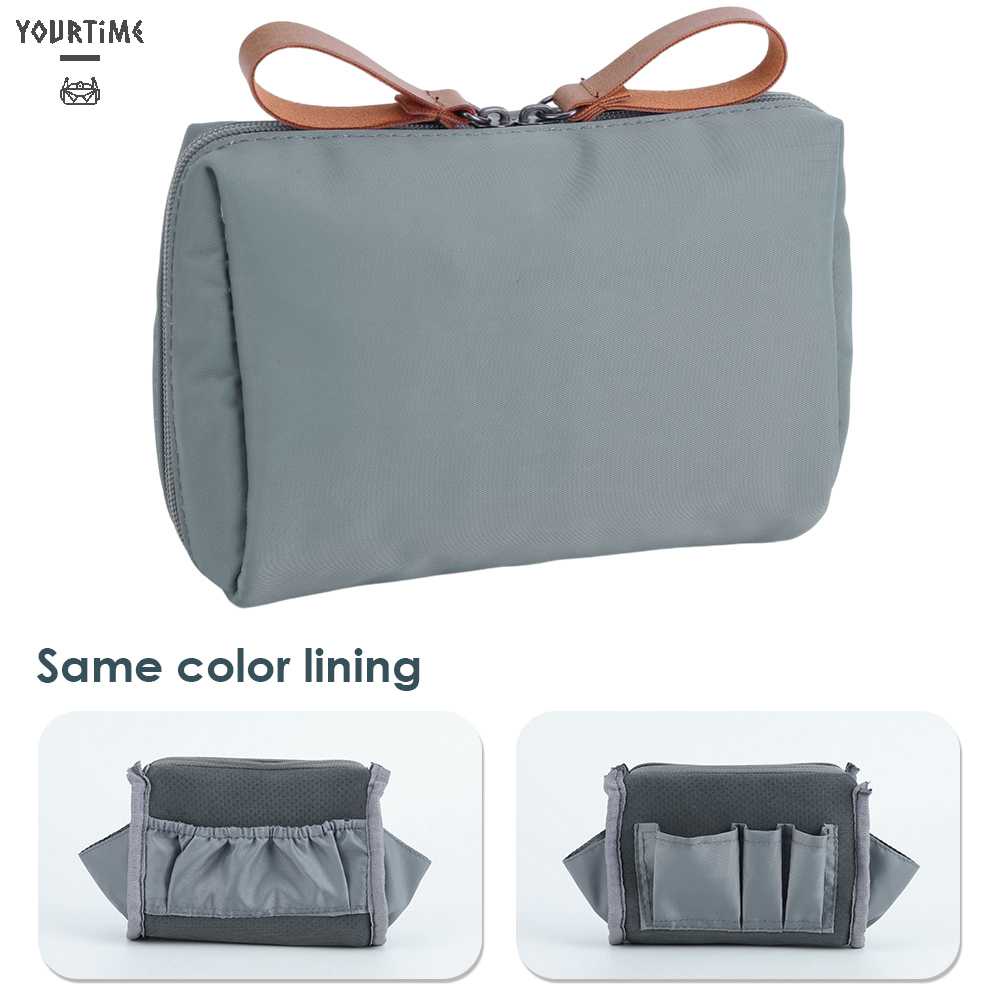 Túi Đựng Mỹ Phẩm / Đồ Vệ Sinh Cá Nhân Bằng Nylon Sức Chứa Lớn Tiện Dụng Cho