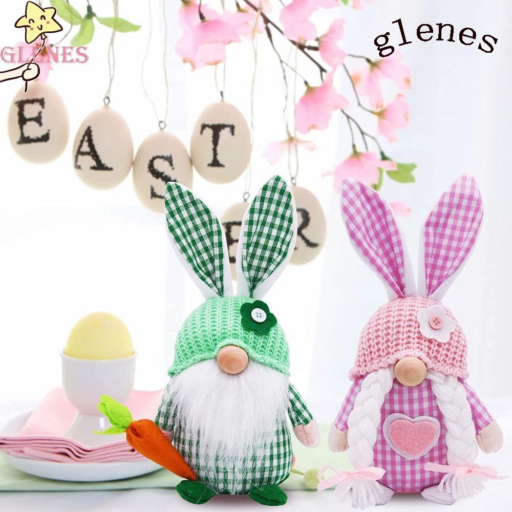 1 Phụ Kiện Trang Trí Nhà Cửa Hình Thỏ Phục Sinh Hoạt Hình Dễ Thương