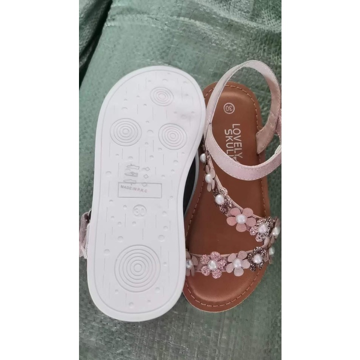 Sandals cho bé hàng LOVELY SKULL xuất xịn
