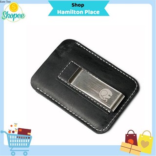 Money Clip Leather - Ví Kẹp Tiền Da Thật (Đen | Nâu) - Hamilton Place