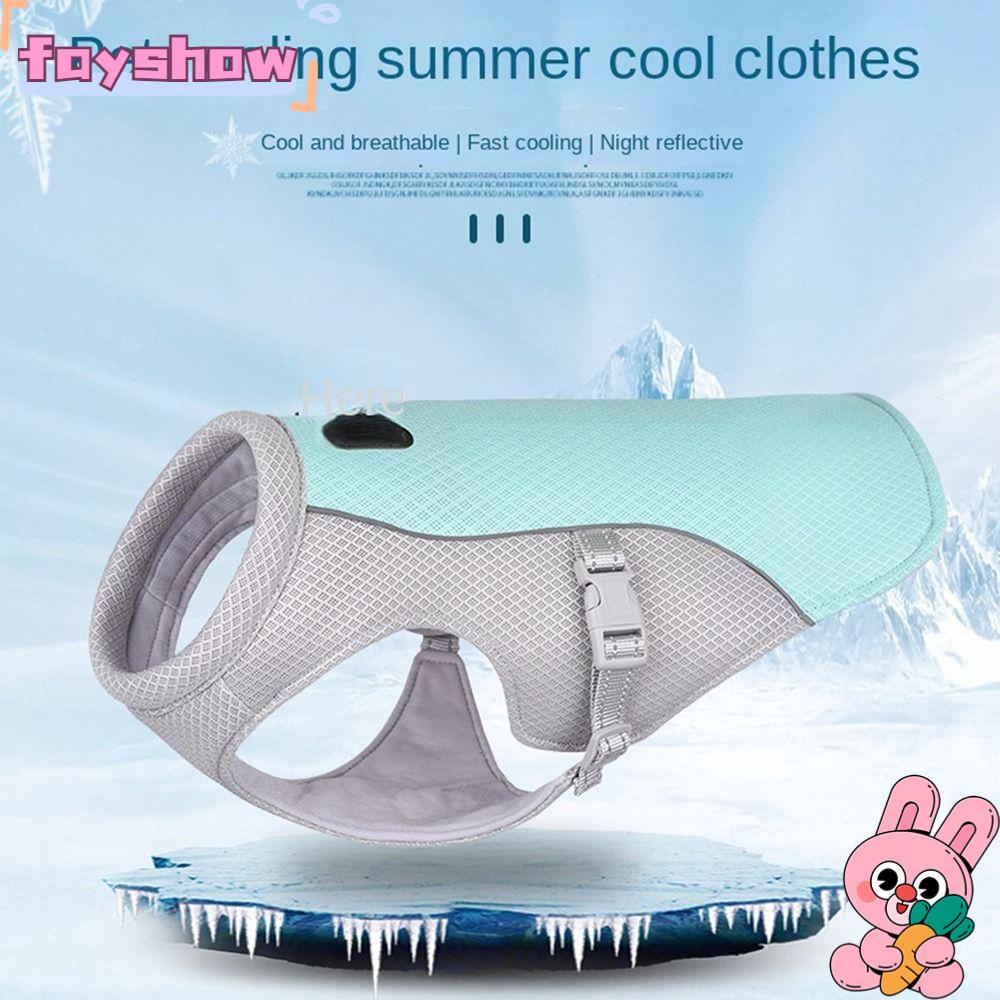 Áo Thoáng Khí Cách Nhiệt Thoáng Khí Kèm Dây Dẫn Cún Cưng Đi Dạo Tiện Dụng